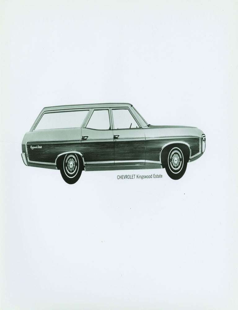 Archive of 48 original publicity photographs of the 1969 Chevrolet lineup of cars and trucks