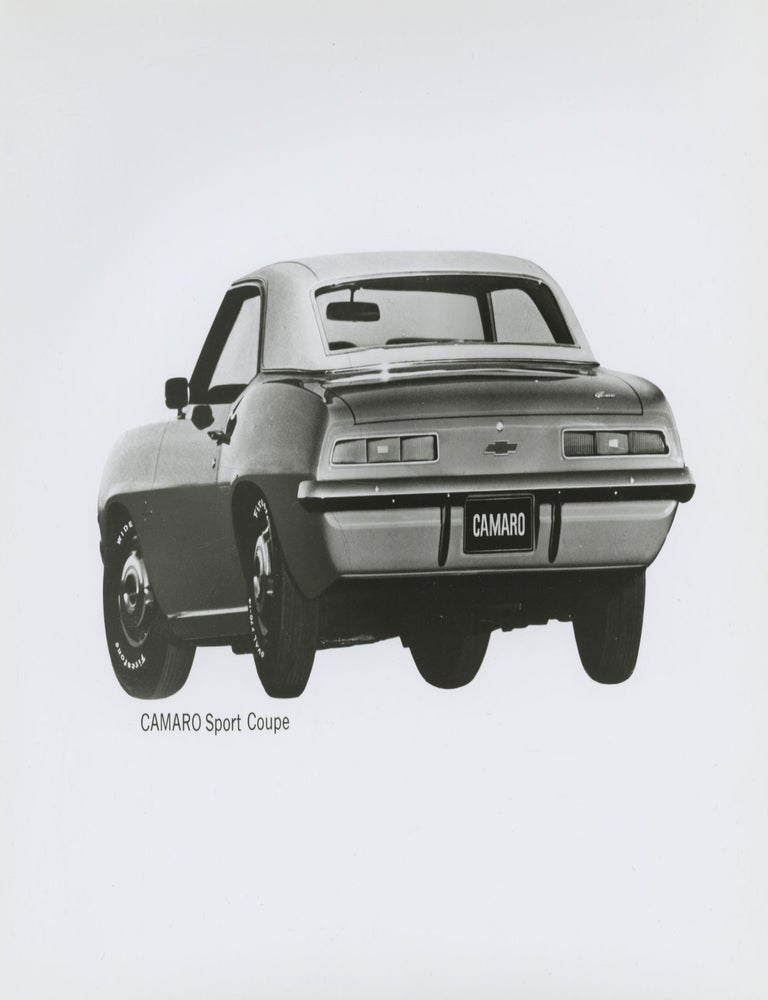 Archive of 48 original publicity photographs of the 1969 Chevrolet lineup of cars and trucks