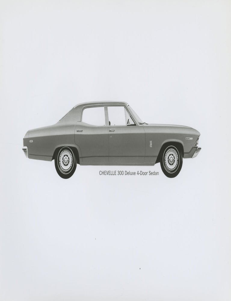 Archive of 48 original publicity photographs of the 1969 Chevrolet lineup of cars and trucks