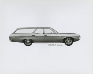 Collection of 48 original publicity photographs of the 1969 Chevrolet lineup of cars and trucks