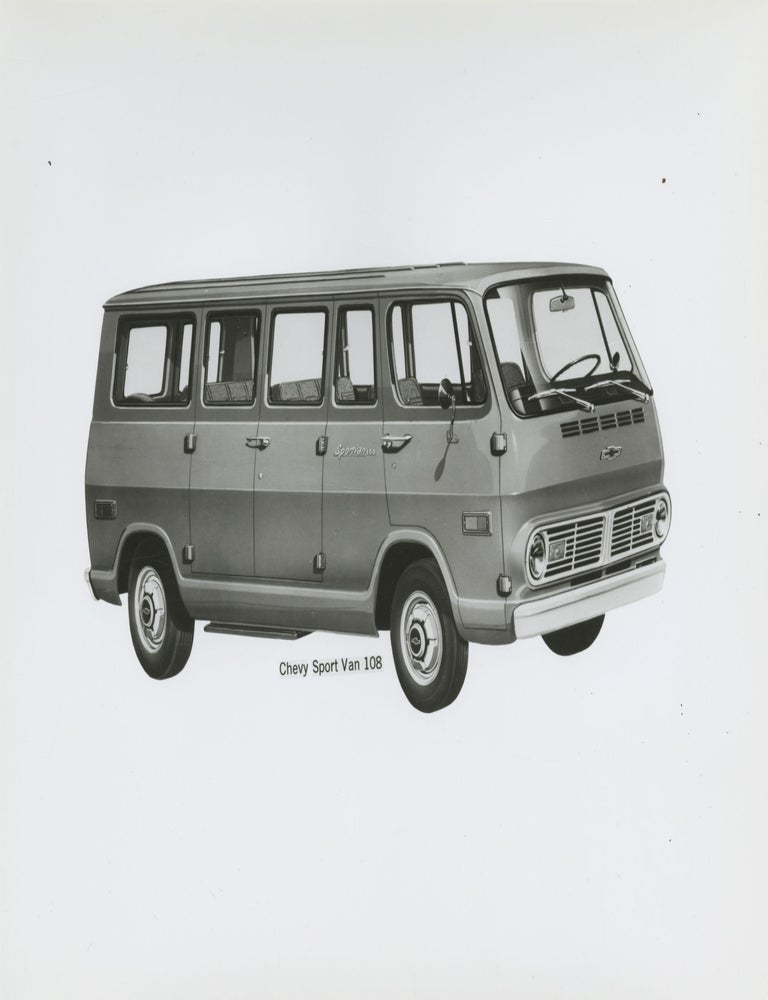 Archive of 48 original publicity photographs of the 1969 Chevrolet lineup of cars and trucks