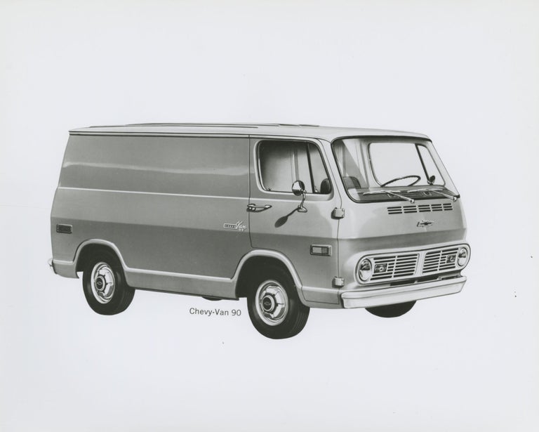 Archive of 48 original publicity photographs of the 1969 Chevrolet lineup of cars and trucks