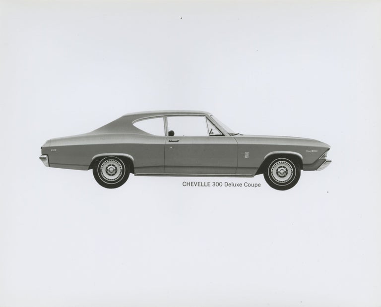 Archive of 48 original publicity photographs of the 1969 Chevrolet lineup of cars and trucks