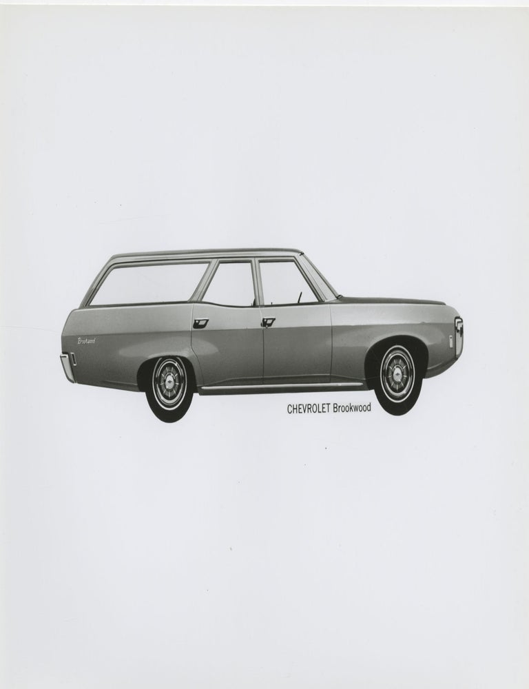 Archive of 48 original publicity photographs of the 1969 Chevrolet lineup of cars and trucks