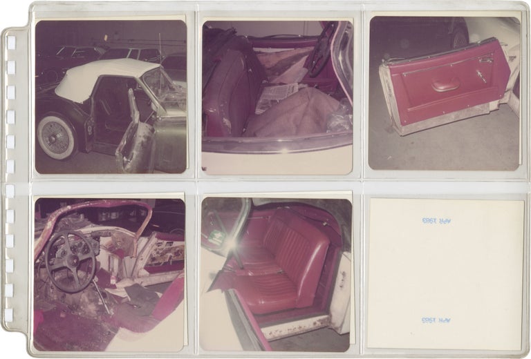Archive of 133 photographs from a custom automotive upholstery shop in Harrisburg, Pennsylvania