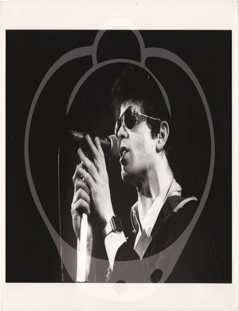 Two original photographs of Lou Reed in 1975