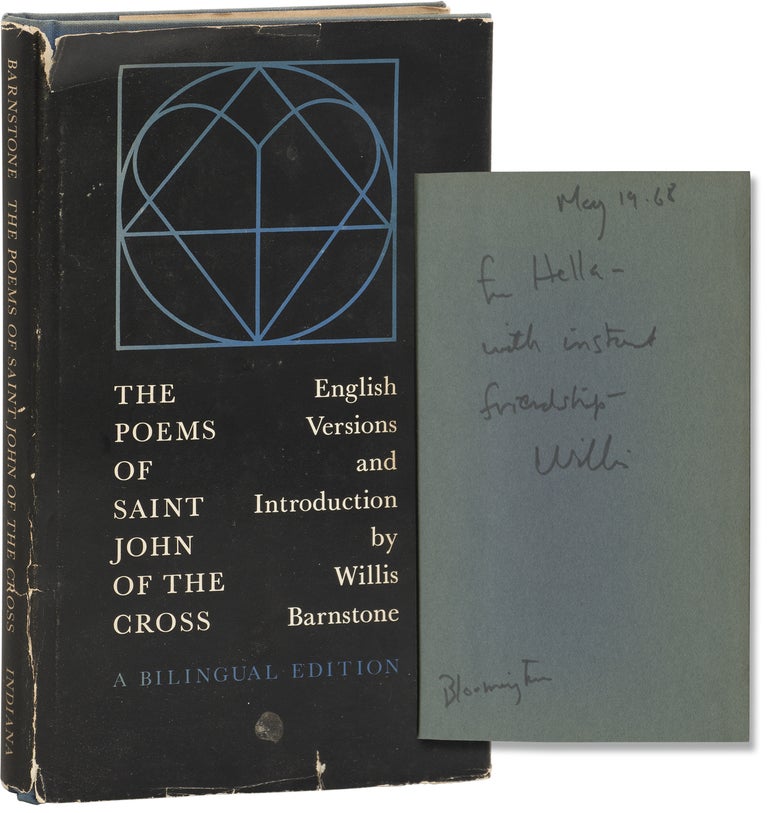 Book #156722] The Poems of Saint John of the Cross (First Edition, inscribed). Willis Barnstone,...