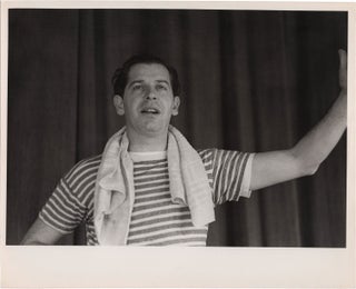 Book #156742] Collection of 13 original photographs of comedian Milton Berle. Milton Berle, subject