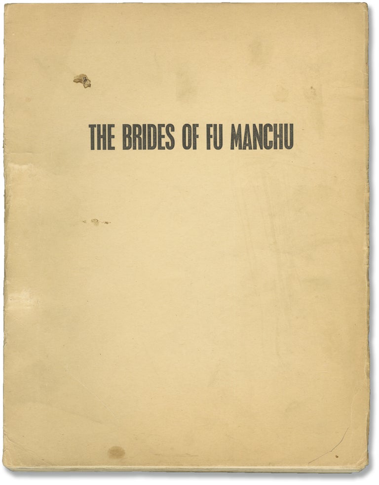 [Book #156743] The Brides of Fu Manchu. Douglas Wilmer Christopher Lee, Heinz Drache, Sax Rohmer, Don Sharp, Harry Alan Towers as Peter Welbeck, starring, characters, director, screenwriter.