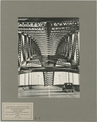 Book #156786] Original photograph of the Bayonne Bridge in New York City. Bayonne Bridge, Fay S....