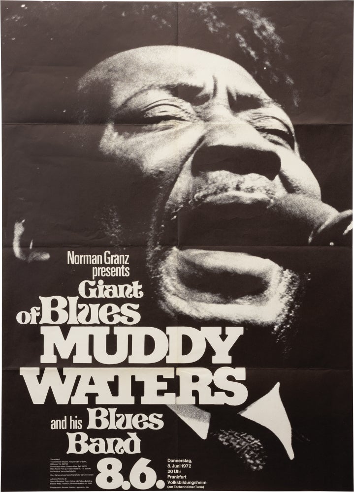 [Book #156801] Muddy Waters and His Blues Band. Muddy Water, Günther Kieser, artist, designer.