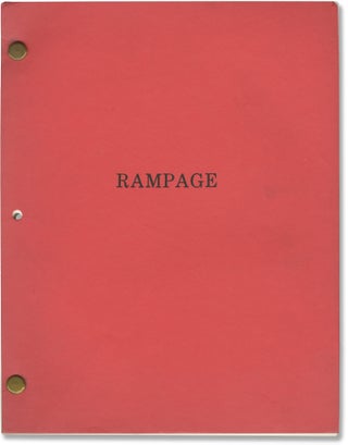 Book #156848] Rampage (Original screenplay for the 1987 film). William Friedkin, William P. Wood,...