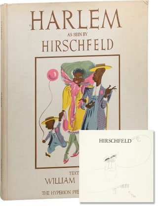Book #156952] Harlem as Seen by Hirschfeld (Limited Edition, signed by Al Hirschfeld). Al...