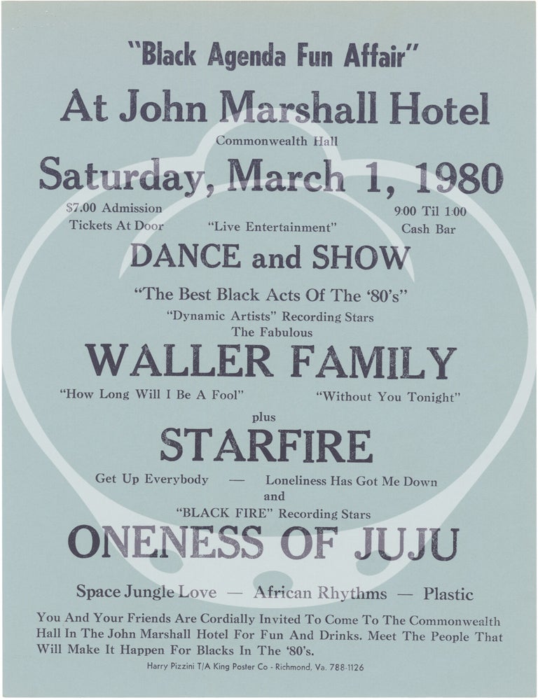 Archive of material relating to the Richmond, Virginia-based musical group The Fantastic Waller Family