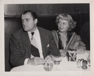 Book #157011] Original photograph of Joan Blondell and Mike Todd. Mike Todd Joan Blondell, Leo...