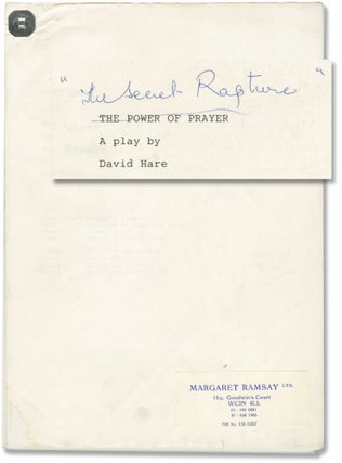 Book #157014] The Secret Rapture [The Power of Prayer] (Original script for the 1988 British...