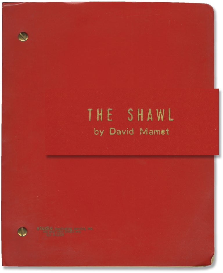 Book #157019] The Shawl (Vintage script for the 1985 play). David Mamet, Gregory Mosher, Gary...