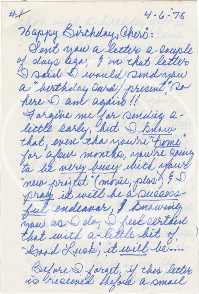 Archive of material belonging to sexploitation director and producer Don Schain, including 16 original screenplays, 80 set photographs, legal correspondence, fan mail, and production documents