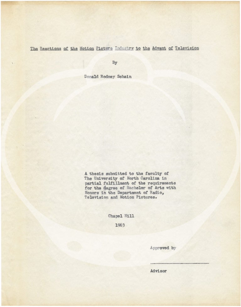 Archive of material belonging to sexploitation director and producer Don Schain, including 16 original screenplays, 80 set photographs, legal correspondence, fan mail, and production documents