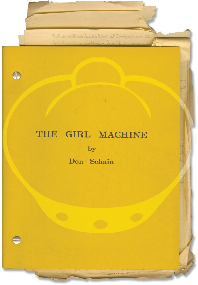 Archive of material belonging to sexploitation director and producer Don Schain, including 16 original screenplays, 80 set photographs, legal correspondence, fan mail, and production documents