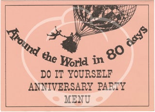 Around the World in 80 Days Do It Yourself Anniversary Party Kit