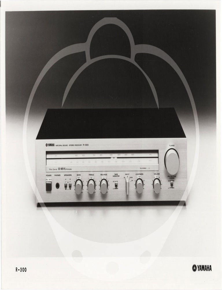 Seventeen original photographs of Yamaha home audio equipment, circa 1981-1982