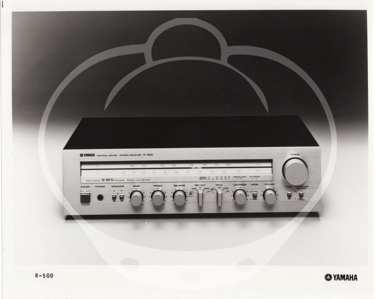 Collection of seventeen original photographs of Yamaha home audio equipment, circa 1981-1982