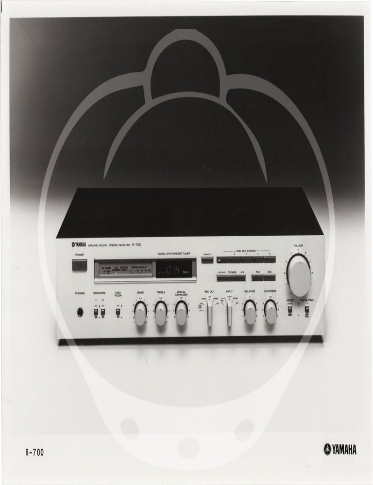 Seventeen original photographs of Yamaha home audio equipment, circa 1981-1982