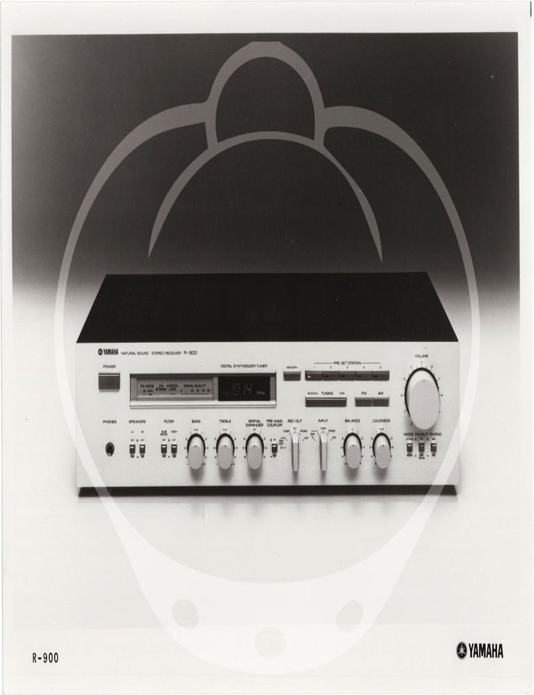 Seventeen original photographs of Yamaha home audio equipment, circa 1981-1982