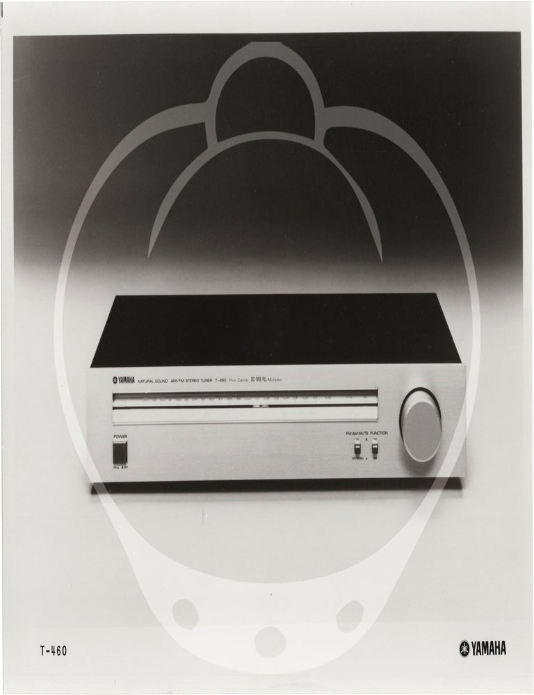Seventeen original photographs of Yamaha home audio equipment, circa 1981-1982