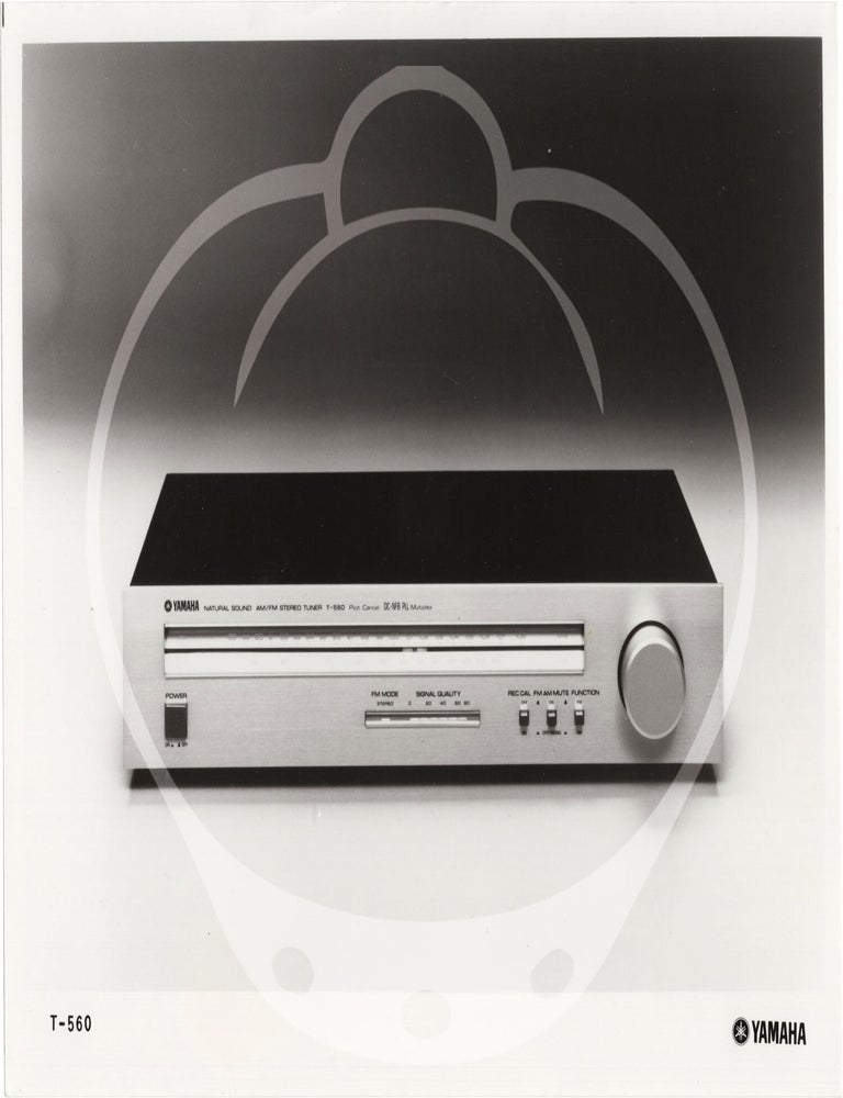 Seventeen original photographs of Yamaha home audio equipment, circa 1981-1982
