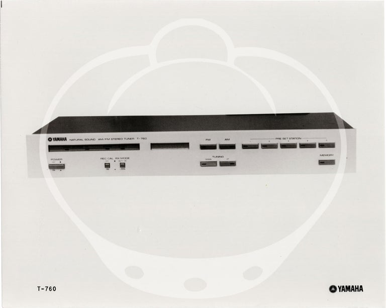 Seventeen original photographs of Yamaha home audio equipment, circa 1981-1982