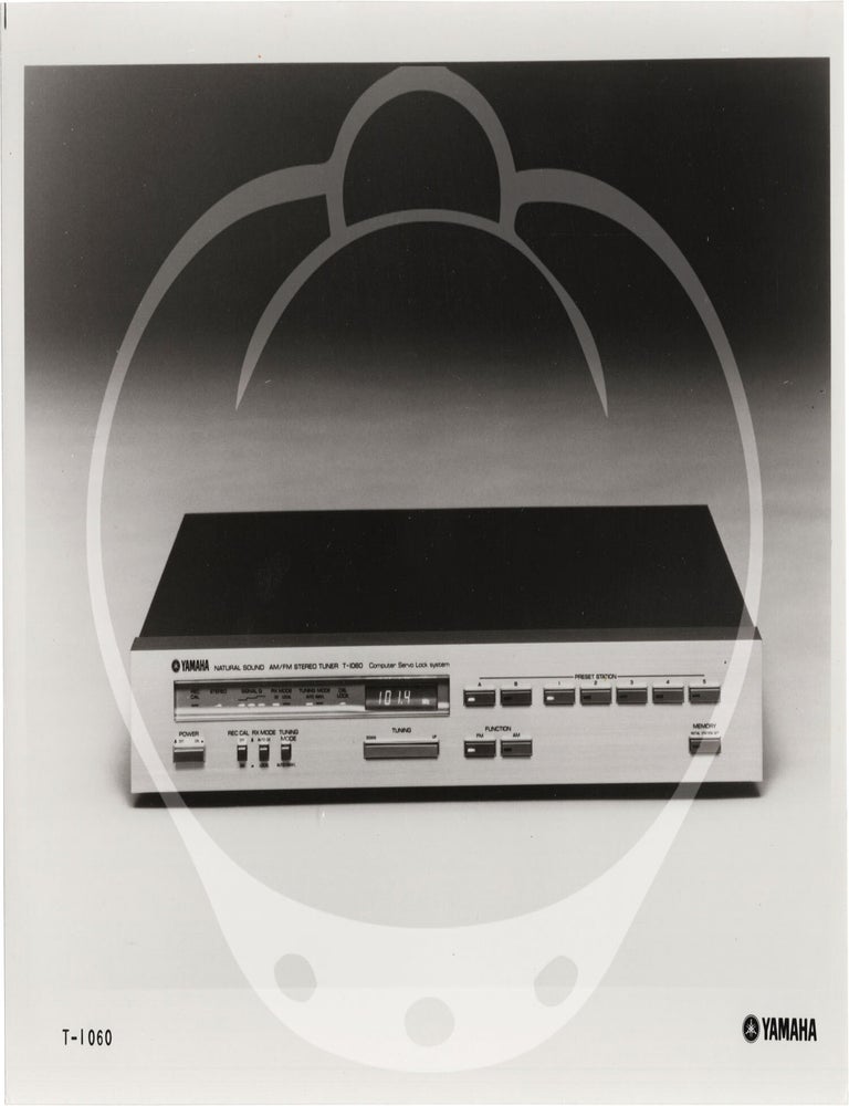 Seventeen original photographs of Yamaha home audio equipment, circa 1981-1982