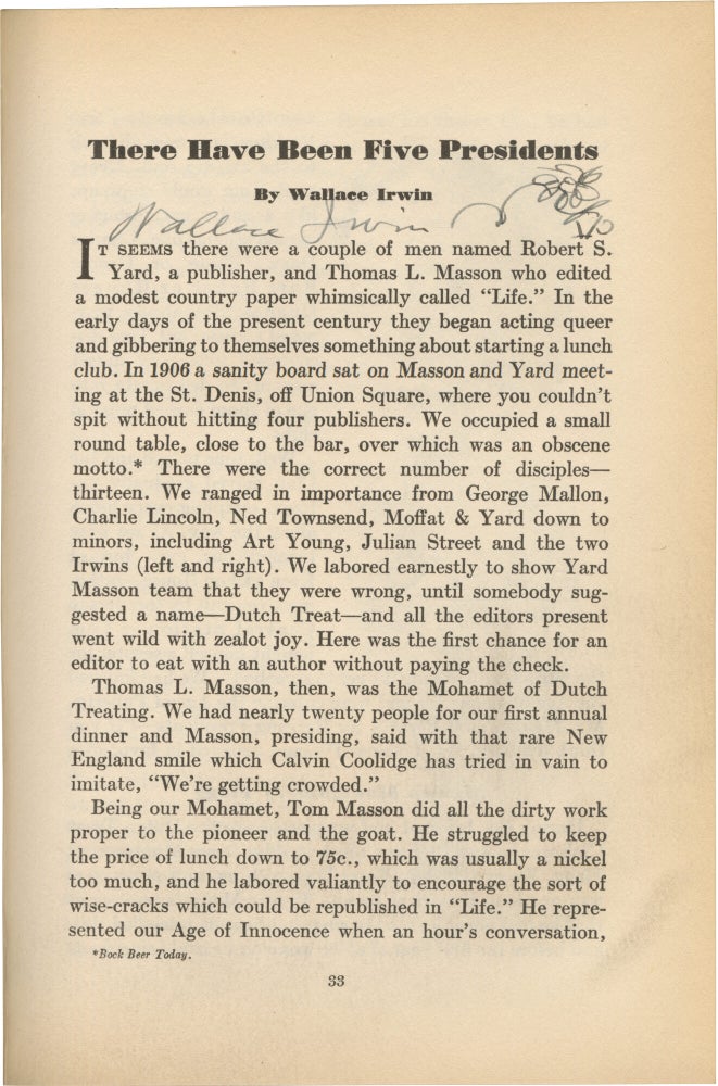 Twenty-Fifth Anniversary Year Book: 1930