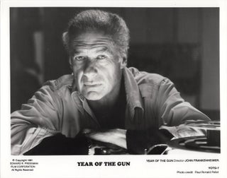 Book #157234] Year of the Gun (Original portrait photograph of director John Frankenheimer from...