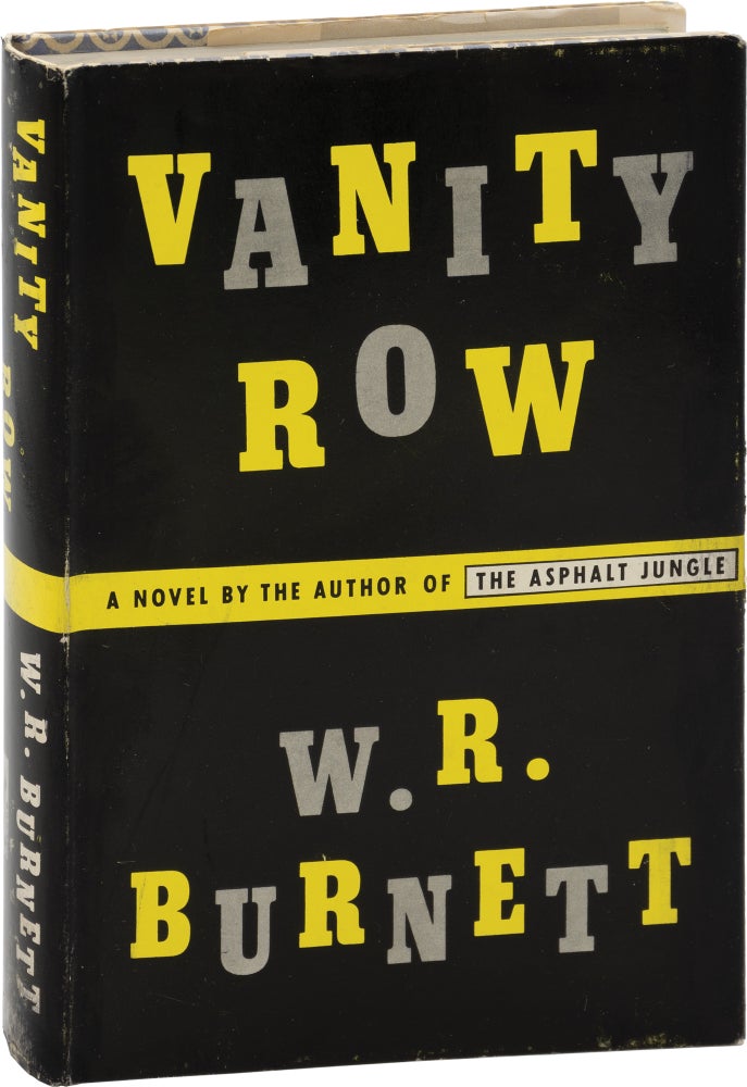 [Book #157274] Vanity Row. W R. Burnett.