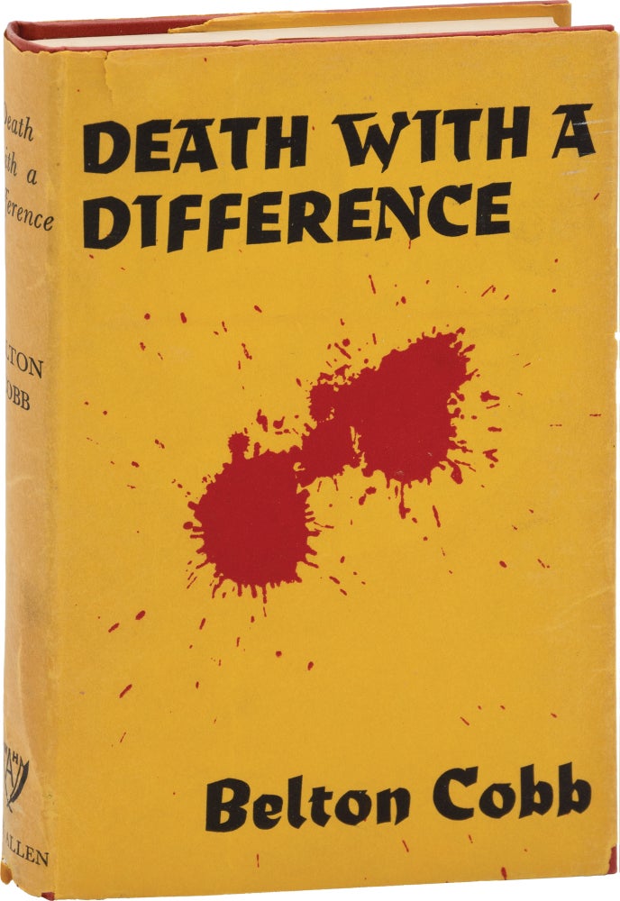 Book #157284] Death with a Difference (First UK Edition). Belton Cobb