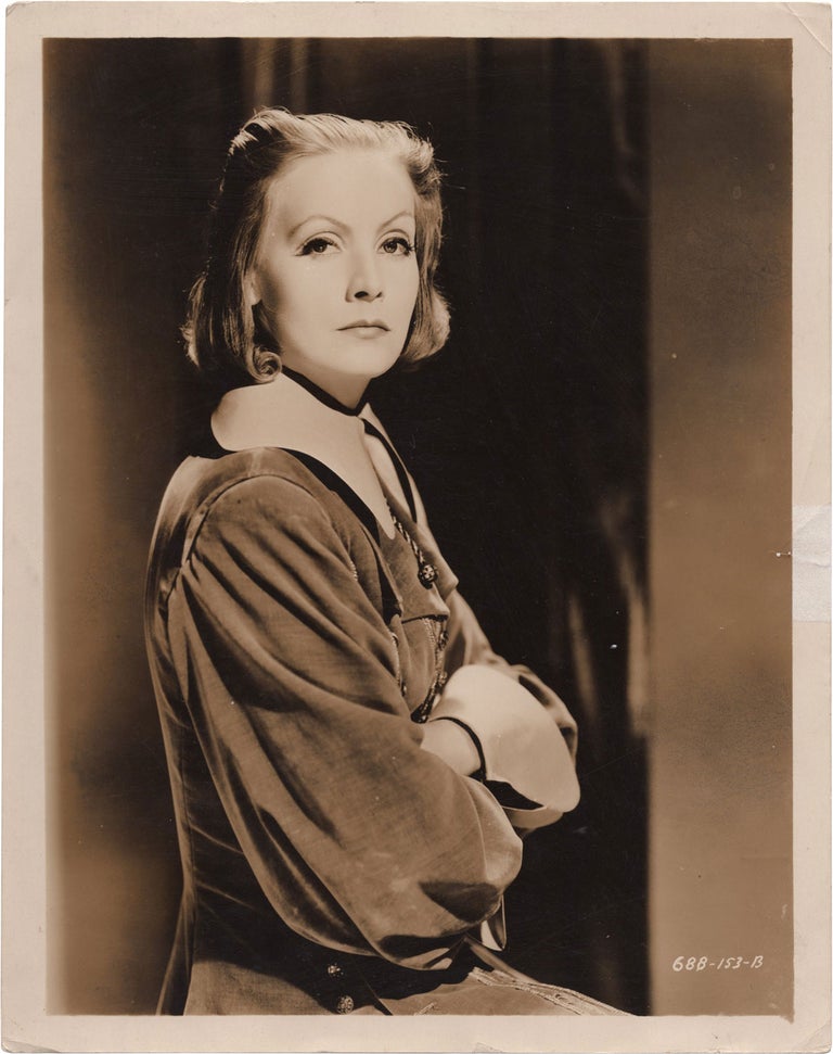 Book #157319] Queen Christina (Original photograph of Greta Garbo from the 1933 film). Greta...