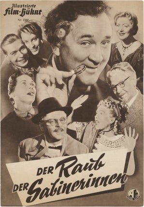 Book #157338] Der Raub der Sabinerinnen [Theft of the Sabines] (Original program for the 1954...