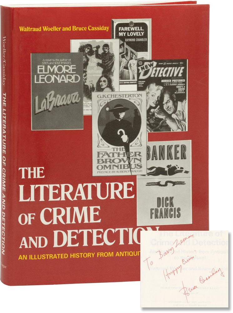 [Book #157347] The Literature of Crime and Detection: An Illustrated History from Antiquity to the Present. Bruce Cassiday Waltrand Woeller.