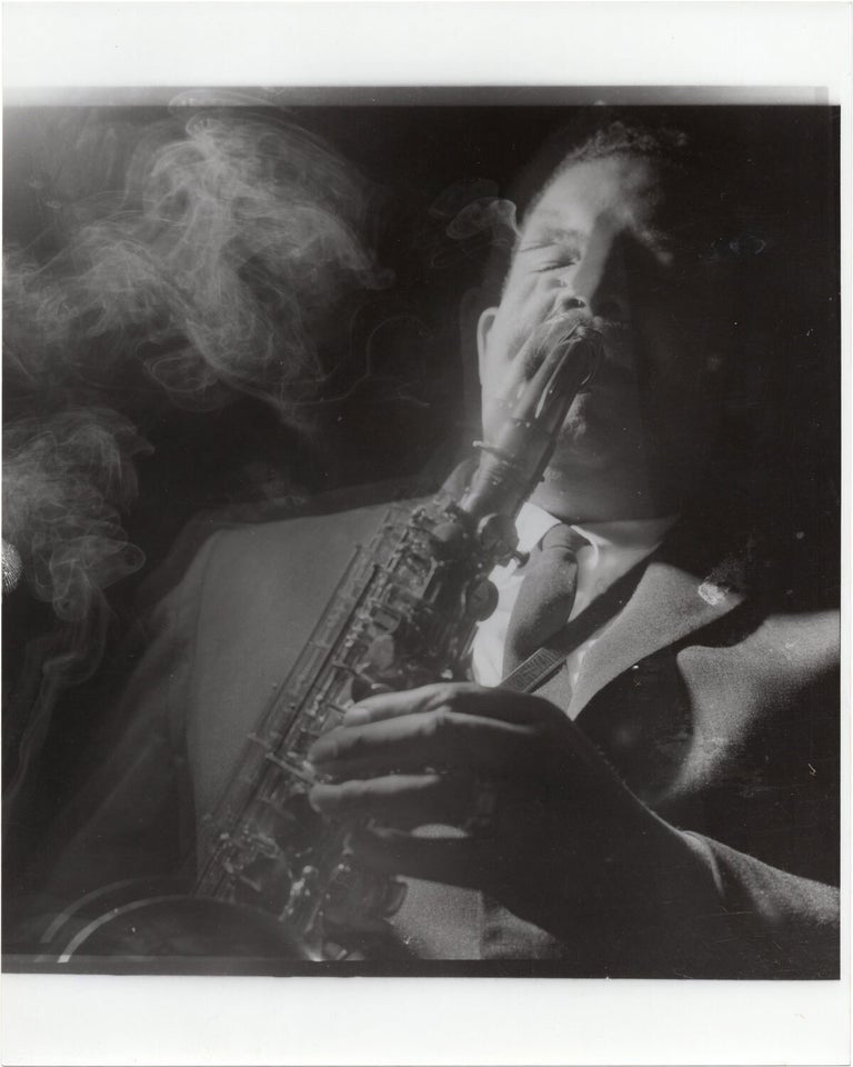 Archive of 19 photographs by Burt Goldblatt of key mid-century American jazz musicians 1940s-1960s