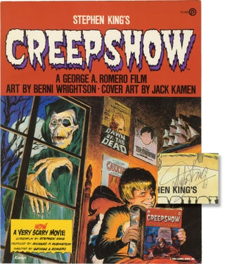 Book #157367] Stephen King's Creepshow: A George A. Romero Film (First Edition, signed by Stephen...