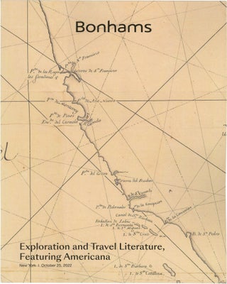 Book #157425] Bonhams Auction Catalog: Exploration and Travel Literature, Featuring Americana....