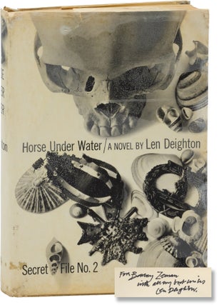 Book #157451] Horse Under Water (Uncorrected Proof, inscribed by the author). Len Deighton