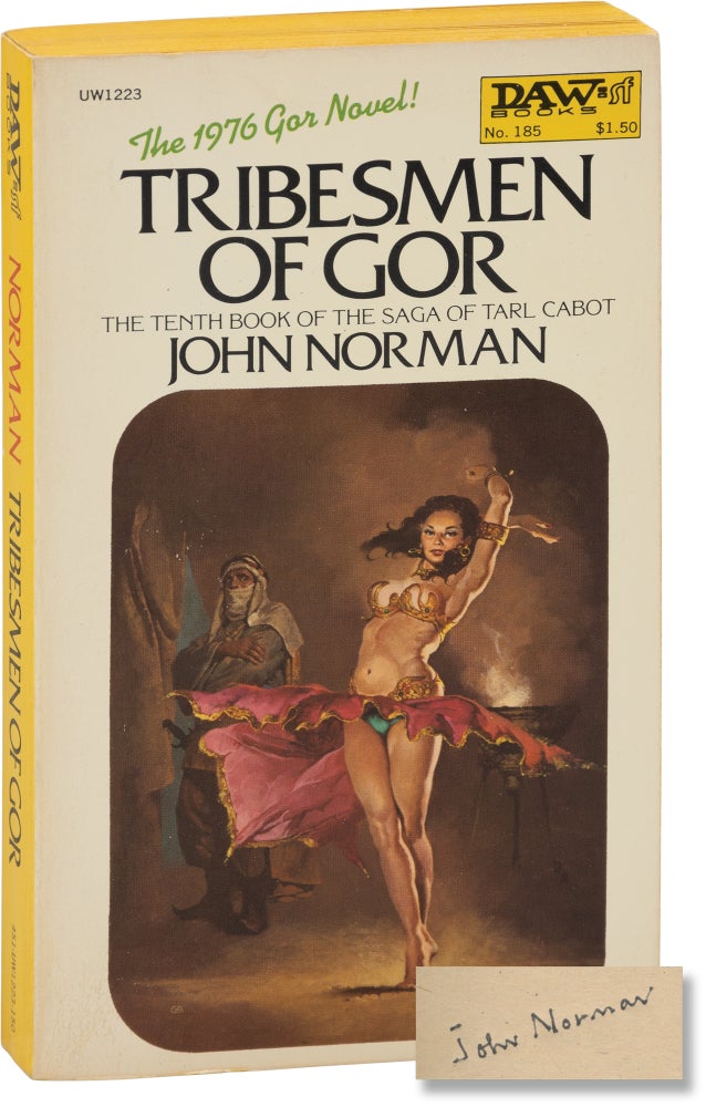 Book #157464] Tribesmen of Gor (Signed First Edition). John Norman