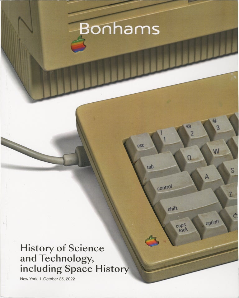 [Book #157468] Bonhams Auction Catalog: History of Science and Technology, including Space History. Bonhams Auctions.