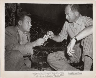 Book #157665] Sunset Boulevard (Original photograph of Billy Wilder and William Holden on the set...