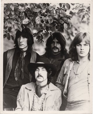 Book #157673] Original photograph of Pink Floyd, 1968. Pink Floyd, Richard Wright David Gilmour,...