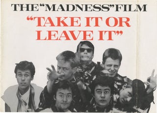 Book #157696] Take It or Leave It (Original press kit for the 1981 film). Madness, Dave Robinson,...