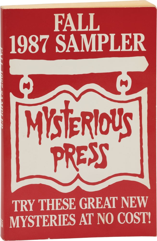 Book #157700] Mysterious Press Fall 1987 Sampler (First Edition, inscribed by James Ellroy, Aaron...